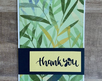 Handmade "Thank You" Greeting Card | Thanks Greeting Card | Thank You Card