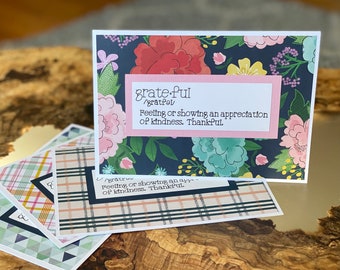 Grateful Employee Appreciation Greeting Card | Employee Thank You Card | Grateful Greeting Card | Employee Appreciation Gift | Grateful Card