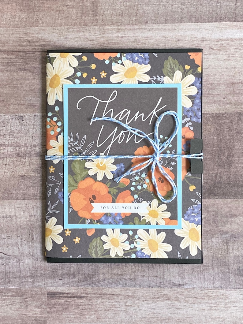 Handmade Gift Card Holder Card Thank You Gift Card Holder Etsy