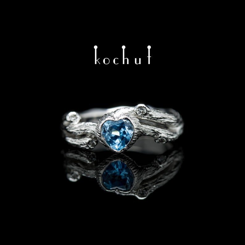 Branch engagement ring Non traditional engagement ring Etsy