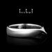 Moebius Ribbon – Silver Wedding Ring Covered White Rhodium - Etsy