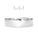 Moebius Ribbon – Silver Wedding Ring Covered White Rhodium - Etsy