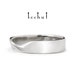 Moebius Ribbon – Silver Wedding Ring Covered White Rhodium - Etsy