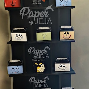 NBC treat boxes/NBC gable boxes/NBC party favors