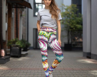 Optical Illusion Yoga Leggings