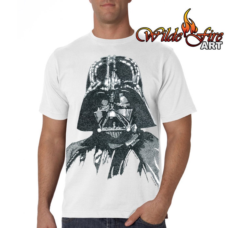 the many faces of darth vader t shirt