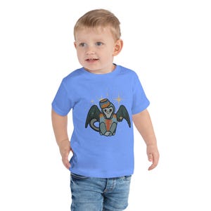 魅力的なChistery幼児用半袖Tシャツ、とてもキュートな空飛ぶ猿、米国から発送