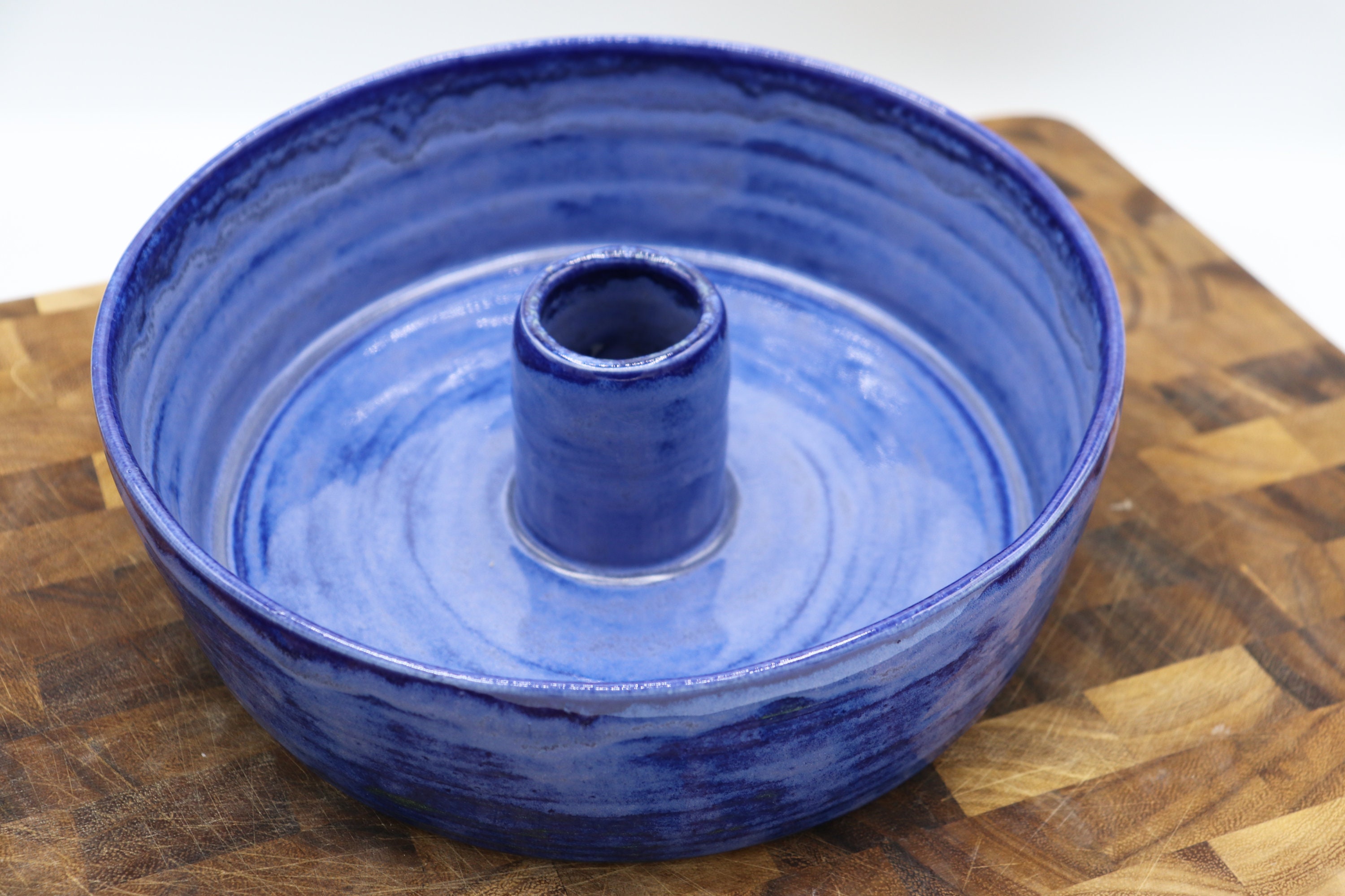 Ceramic Dish Used as a Bundt Pan or Large Round Bakeware Etsy