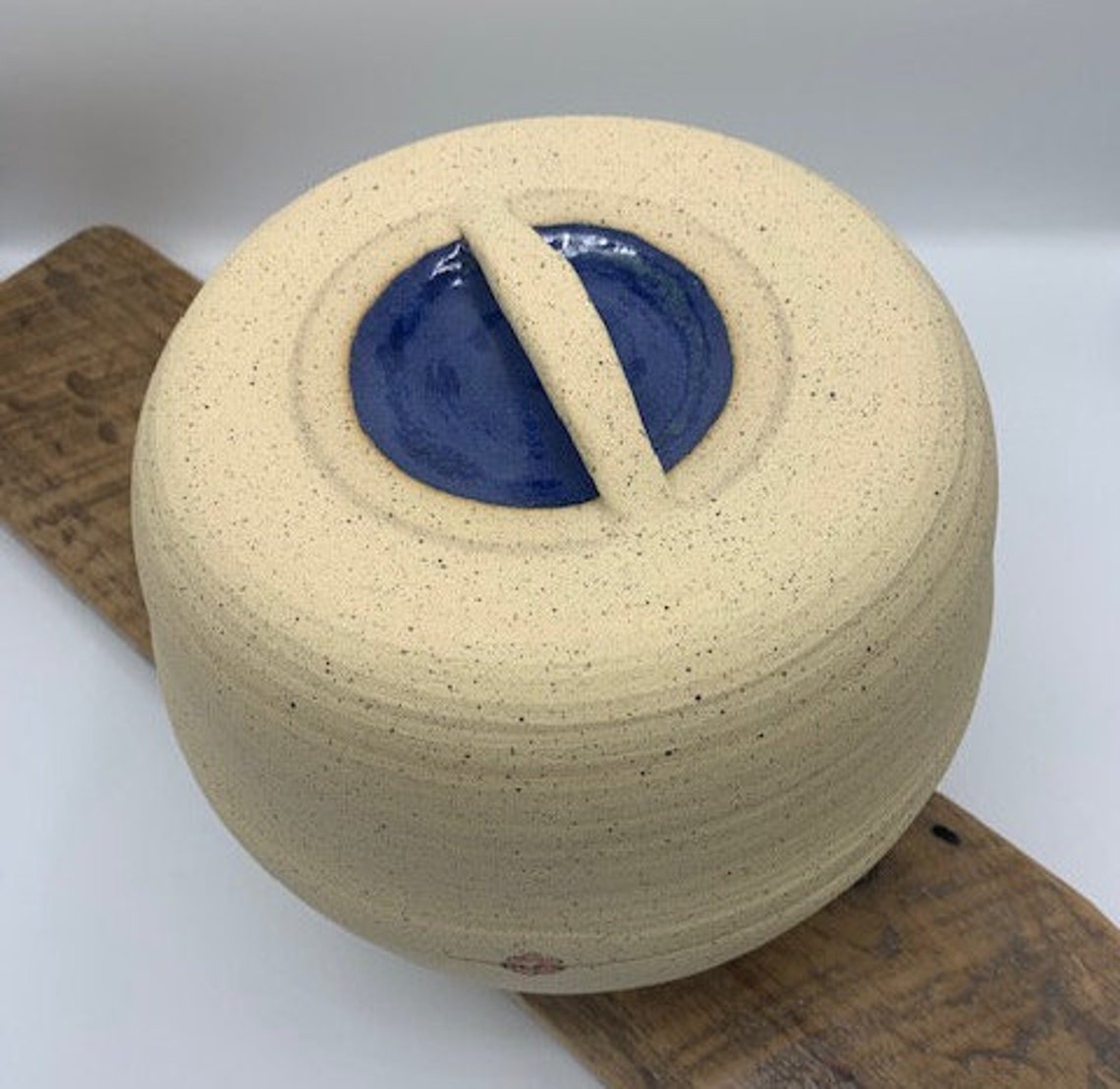 Ceramic bread pot handmade stoneware that can be used for Etsy