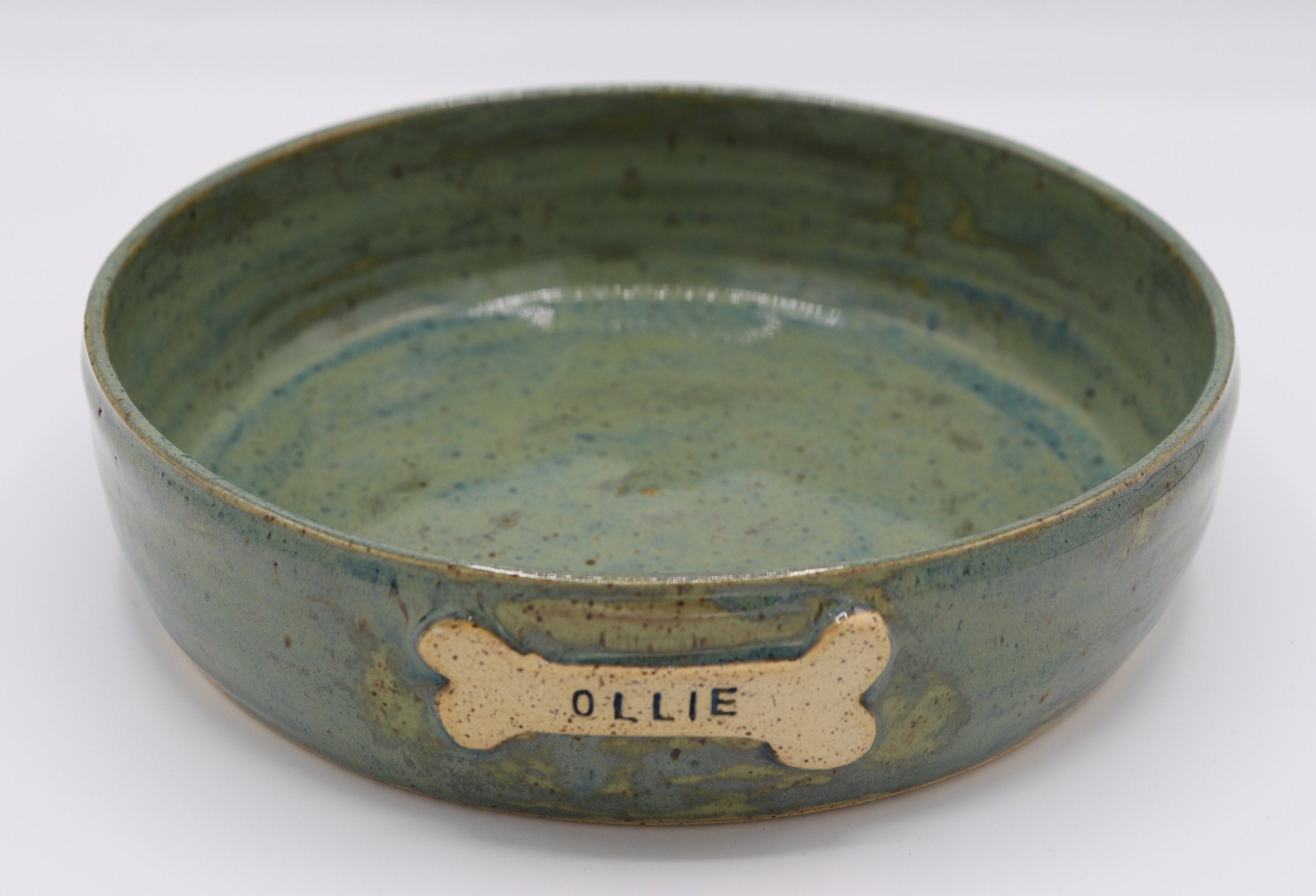 Handmade Ceramic Pottery Dog Bowl That Can Be Personalized Etsy Canada