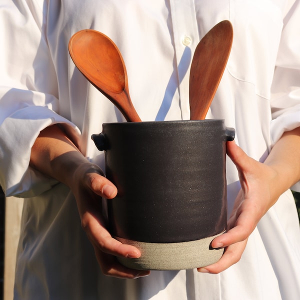 Utensil Crock Etsy