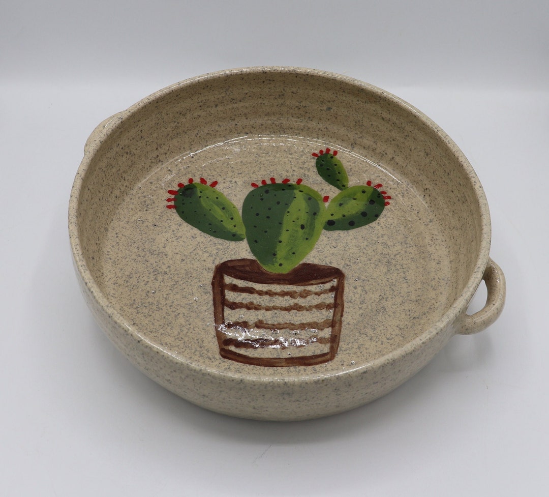 Round Casserole Dish Ceramic Baking and Serving Dish Rustic Etsy Canada