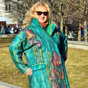 Felt winter coat hot sale
