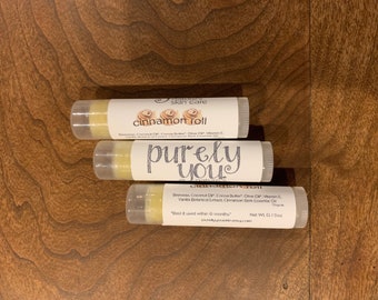 Purely You | cinnamon roll lip balm