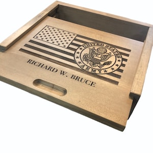 Caja grande de madera personalizada hecha a mano - Cualquier diseño o personalización - Caja personalizada - Regalo personalizado