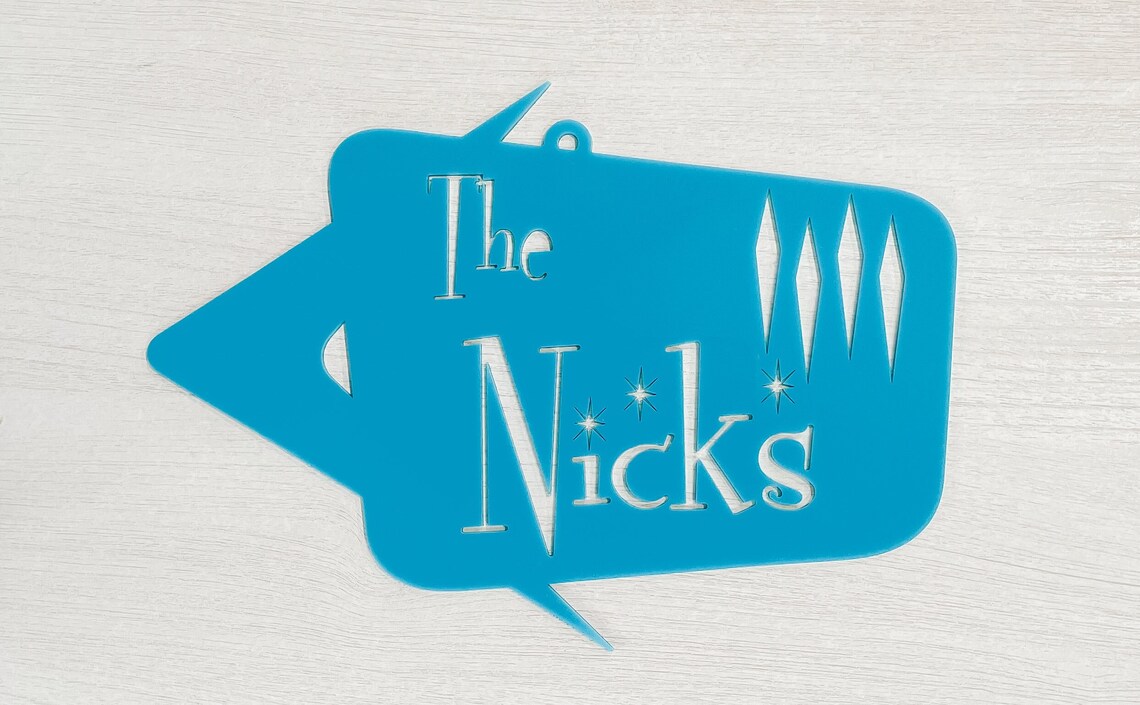 Mid Century Modern Wall Art Acrylic Custom Mid Century Sign - Etsy