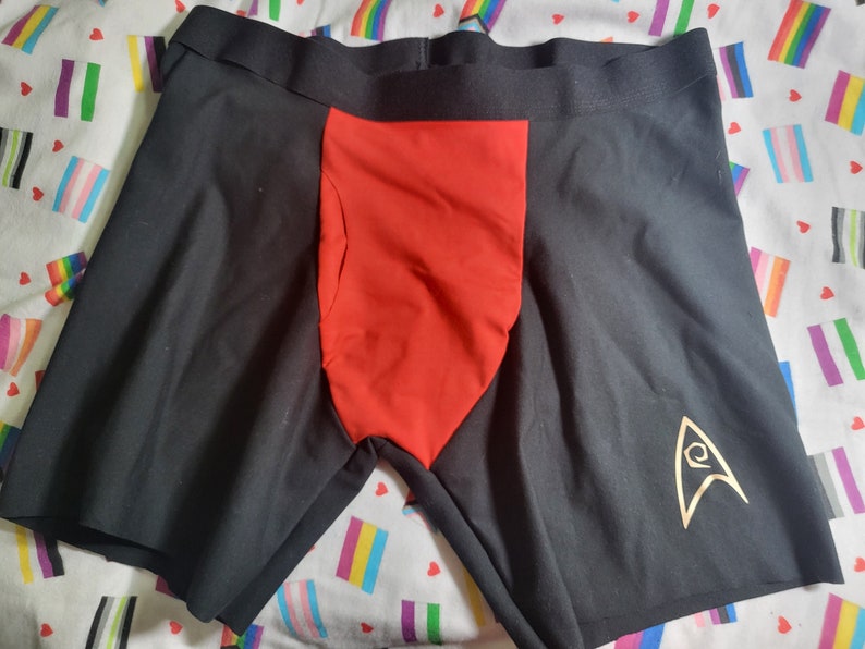 Galactic Gay Underwear: Scrundies Briefs Boy Shorts Bunzies Boxers Boxer Red