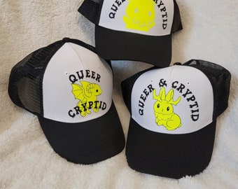Queer and Cryptid Hats