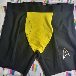 Galactic Gay Underwear: Scrundies Briefs Boy Shorts Bunzies Boxers Boxer Yellow