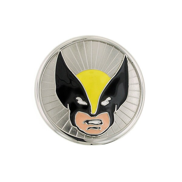 thumbnail image 2 of X-Men Wolverine Costume Badge – Small Unpainted Plastic Insignia For Cosplay 2 of 3