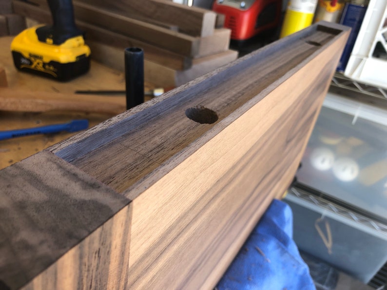 Floating Shelves 1/4 Lip Walnut Etsy