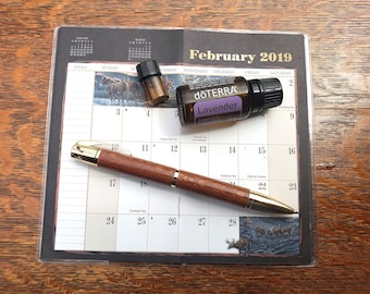 Penna per aromaterapia, penna per diffusori di olio essenziale, oli essenziali, leopardo