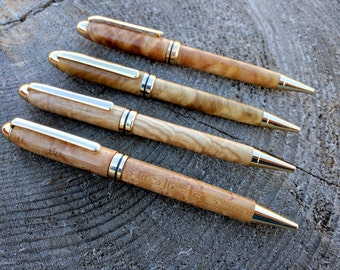 Designer Twist Wooden Pen, Gift for him, Engraved Wooden Pen, Designer Twist Pen, Personalized Pen, Engraved Pen, Graduation