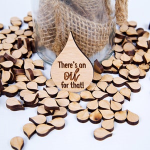 There&#39;s an oil for that! Wooden Confetti, Essential Oil Decor