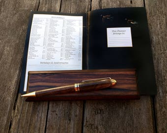 Rosenholz-Stifte-Box / / Handmade Stift Box / / Holz Pen Box / / Kugelschreiber Set