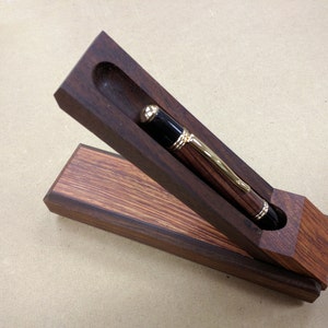 Rosewood Pen Box, Wooden Pen Box,Pen Case, Pen Holder, Pen Stand, Gift for him, Gift for her