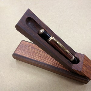 Rosewood Pen Box, Wooden Pen Box,Pen Case, Pen Holder, Pen Stand, Gift for him, Gift for her