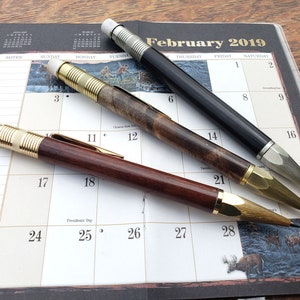 Handmade Wooden Pencils with Sharpener