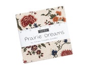 Prairie Dreams Charm Pack 9650PP Moda 42 Precuts 5 quot by 5 quot 100 High Quality cotton fabric Designer Kansas Troubles Quilters