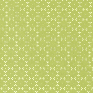 Puede incluir: Una tela verde con un patrón floral blanco. La tela tiene una textura sutil.