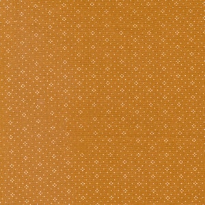 Eyelet Cinnamon 20488 22 designed by Fig Tree And Co Sold by the Yard Eyelet Basic Dot Foulard Shirting