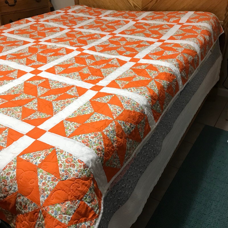 Orange Peel Quilt - Etsy