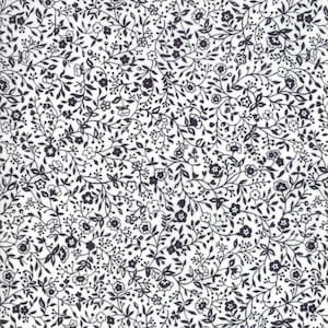 Midnight Magic Haunted House Midnight Floral Sold By the yard  Moda # 24086 13 Moda Fall Halloween Fabric collection
