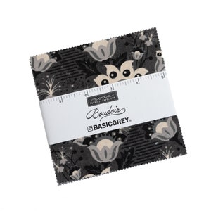 Pakket boudoir-bedel ontworpen door Basic Grey Moda # 30650PP Moda Precuts