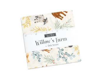 Willows Farm Charm Pack 56100PP Moda Precuts Designed by Deb Strain