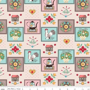 Flea Market Kitchen Multi Riley Blake Item Number: C10228-KITCHEN 100% Cotton