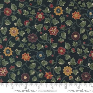 Chickadee Landing Spring Joy Florals Mulch 9740 19 Moda Designed by Kansas Troubles Quilters Sold by the Yard
