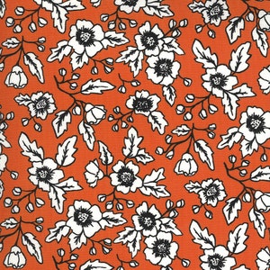 Midnight Magic 2 Pumpkin Gothic Bloom Halloween Floral Moda # 24100 13 Diseñado por: April Rosenthal