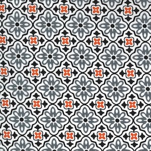 Midnight Magic 2 Ghost Pump Flower Tile Halloween Floral  Moda # 24101 20  Designed By: April Rosenthal