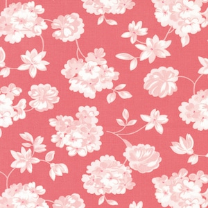 Lighthearted Garden Pink 55291 25 Moda Florals Designed by: Camille Roskelley sold by the yard