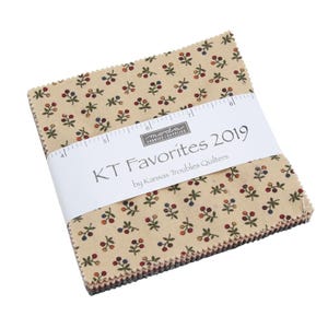 Kansas Troubles Favorites 2019 Charm Pack Moda # 9600PP   Designed by Kansas Troubles   Kansas Troubles