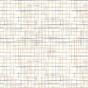 Seasonal Basics Halloween Orange Black Stripes  Riley Blake #C736 Cream   Designed by: Lori Holt   100% Cotton Sold by the yard