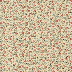 Dinahs Delight Cream Classic Floral 31676 11 Moda Conçu par Betsy Chutchian Vendu par mètre