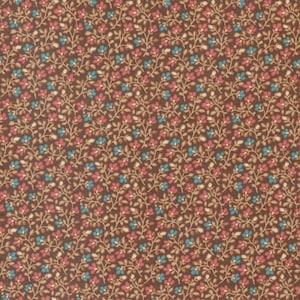 Dinahs Delight Chocolat noir classique floral 31676 26 Moda Conçu par Betsy Chutchian Vendu par mètre