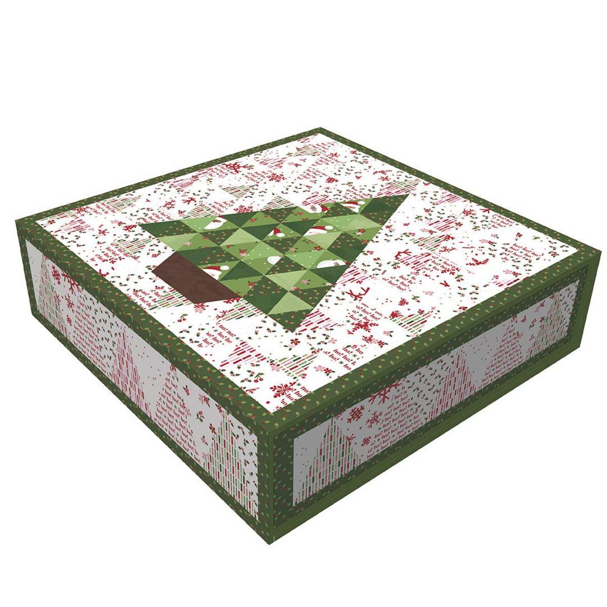 Tree Quilt Kit O'christmas Tree Quilt Kit: Holly Holiday Fabric (24