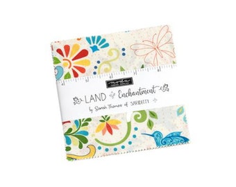 Land Of Enchantment Charm pack 45030PP Moda Precuts Designed by Sariditty Charm Pack 5" x 5"